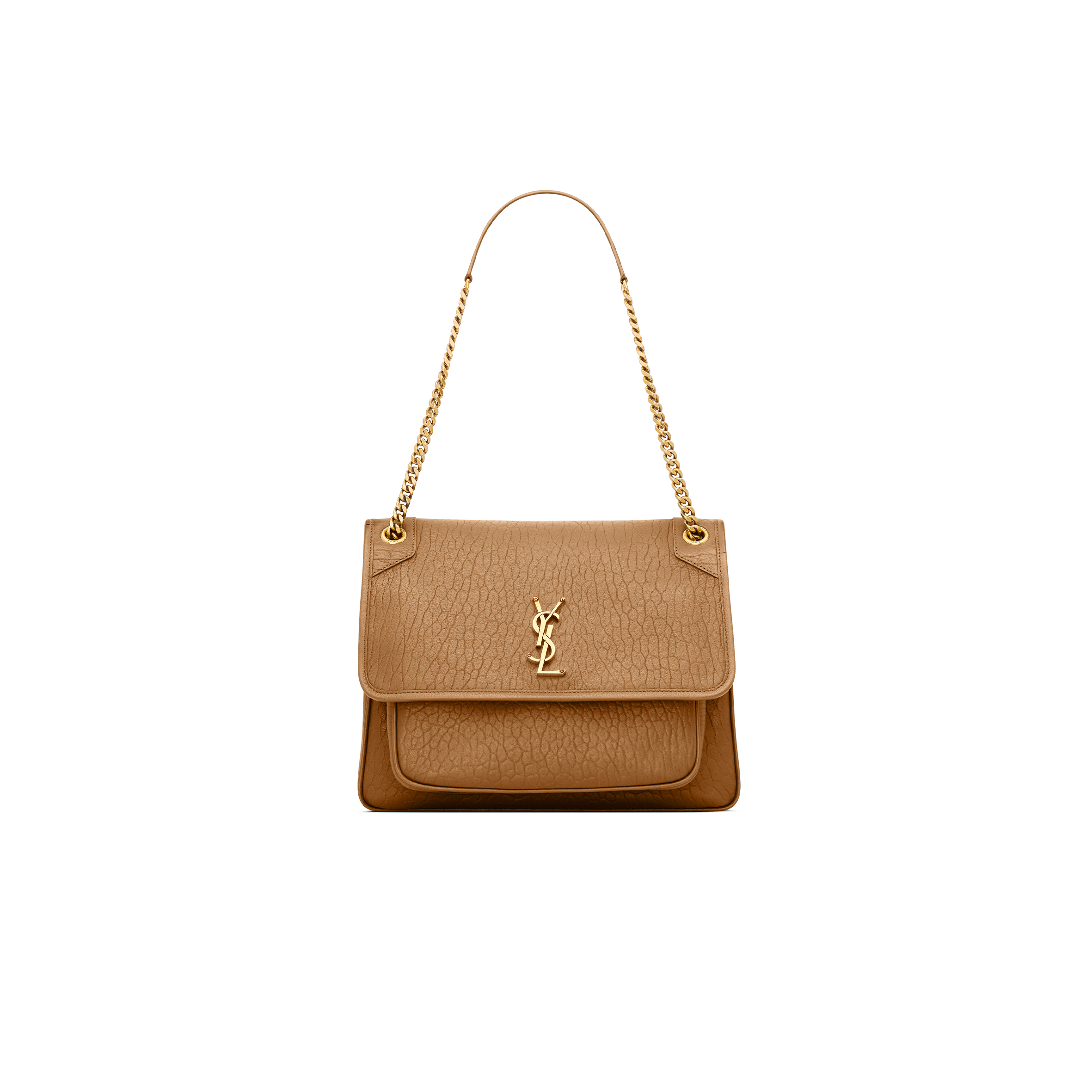 YSL NIKI LARGE IN GRAINED LAMBSKIN 803777AACYT2760 (32*23*9cm)